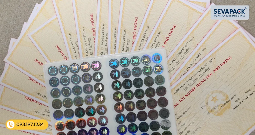 Tem 7 m&agrave;u của Bộ gi&aacute;o dục - Mẫu 3