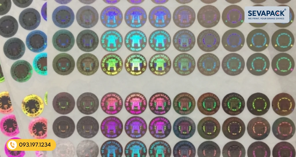 Tem 7 m&agrave;u của Bộ gi&aacute;o dục - Mẫu 8