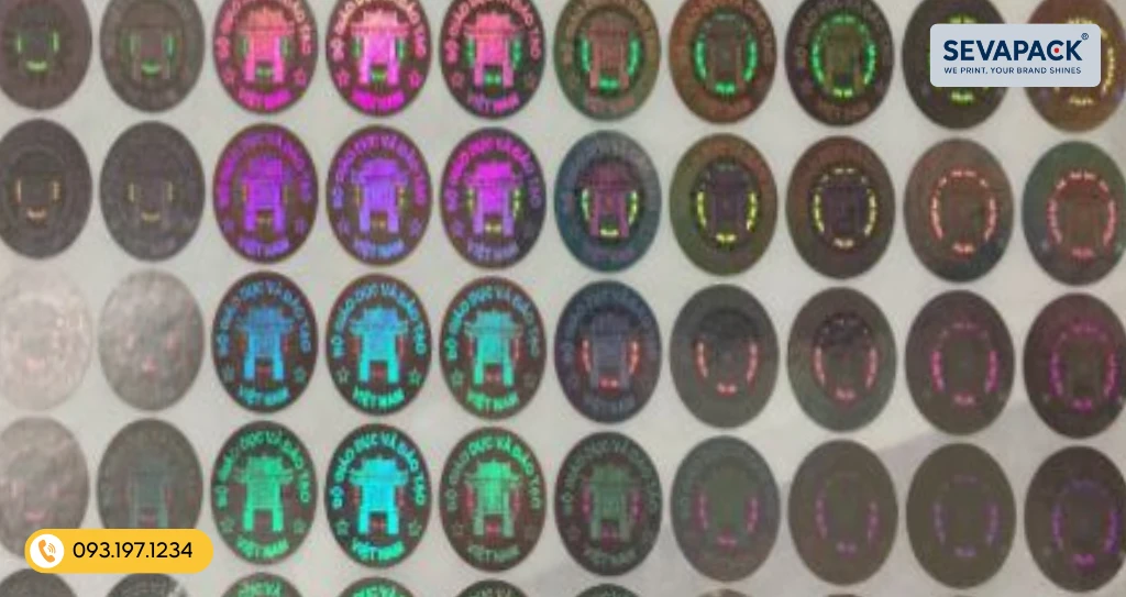 Tem 7 m&agrave;u của Bộ gi&aacute;o dục - Mẫu 10