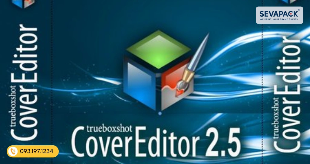 Phần mềm thiết kế tem nh&atilde;n TBS Cover Editor