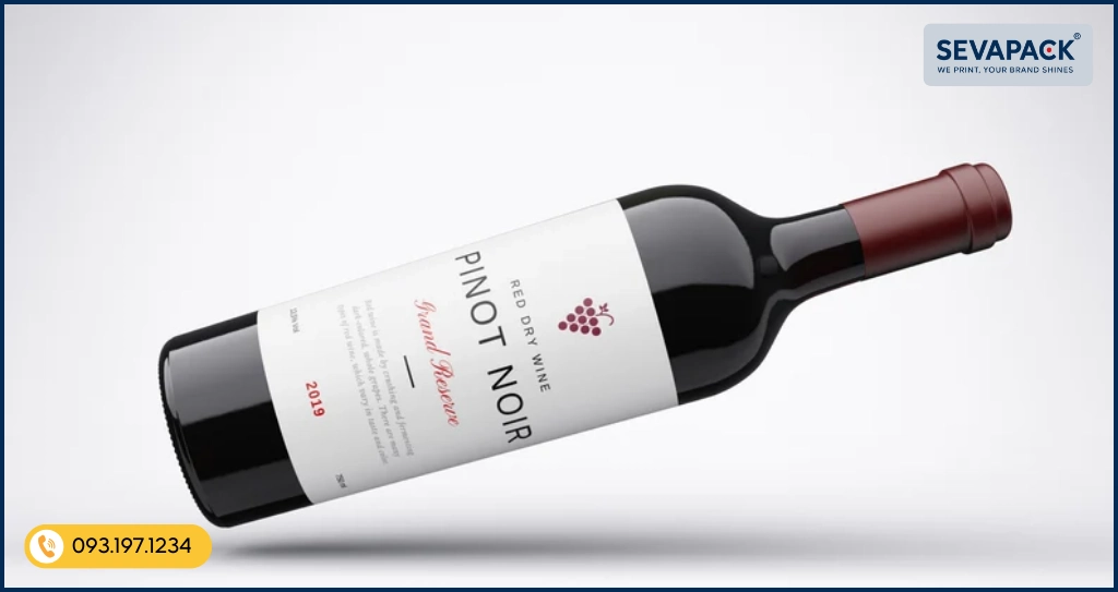 Mẫu tem nh&atilde;n rượu đẹp 11