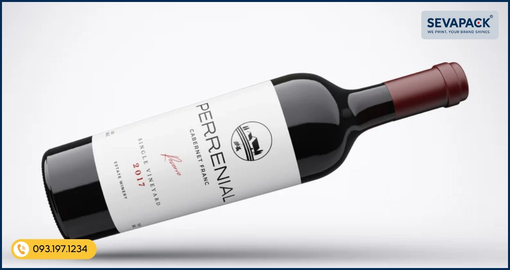 Mẫu tem nh&atilde;n rượu đẹp 12