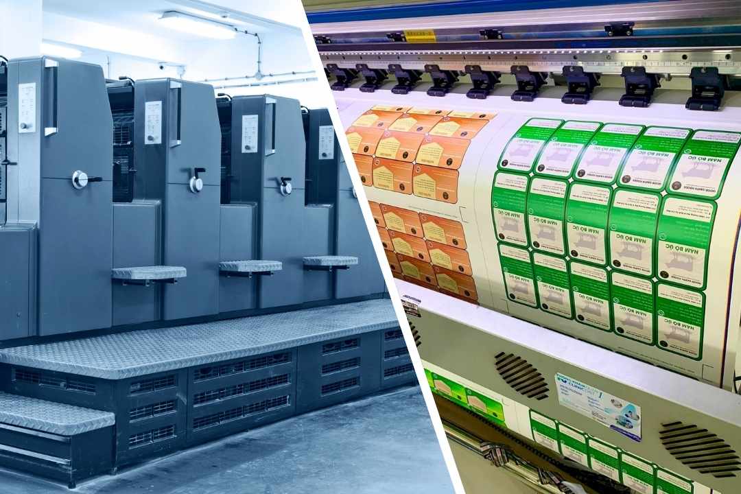 So Sánh In Offset Và In Kỹ Thuật Số: Lựa Chọn Nào Tối Ưu Cho Bạn?