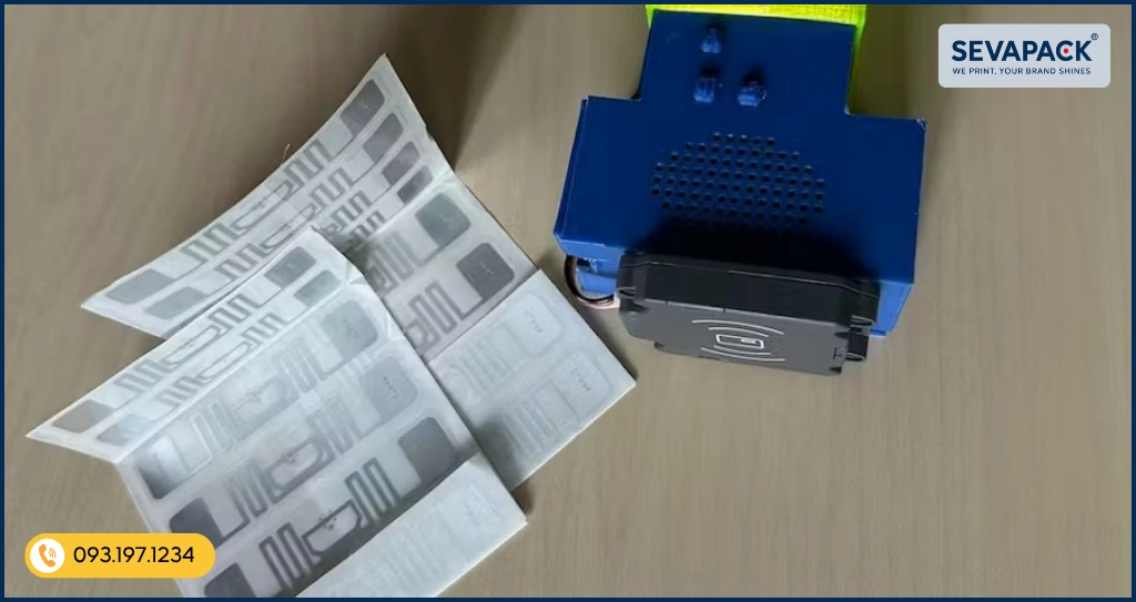 UHF RFID hoạt động ở dải tần số cực cao