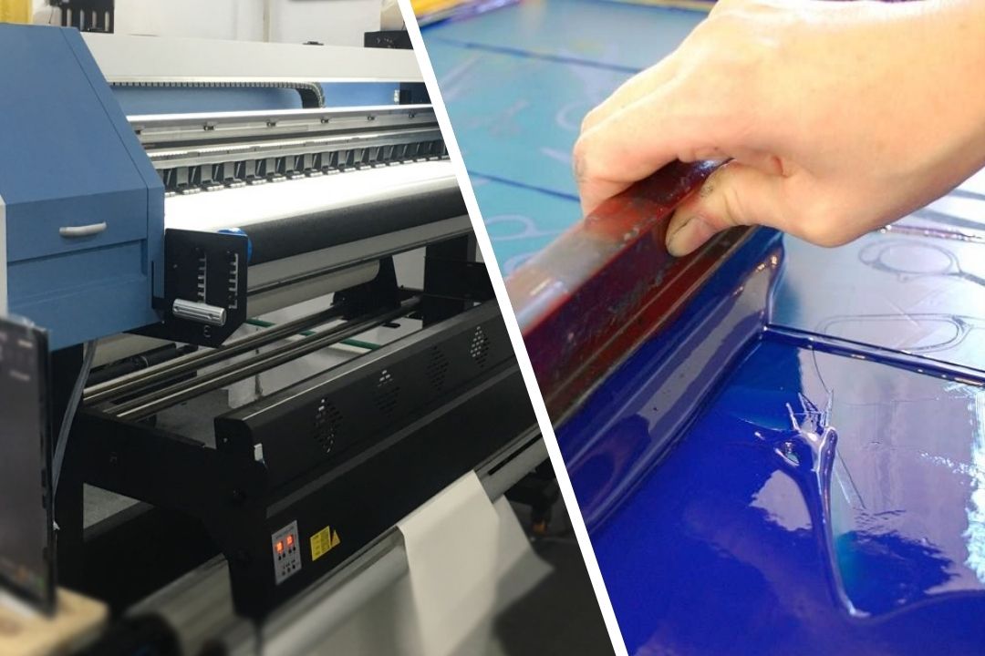 So Sánh In Lụa và In Chuyển Nhiệt: Sự Khác Biệt Là Gì