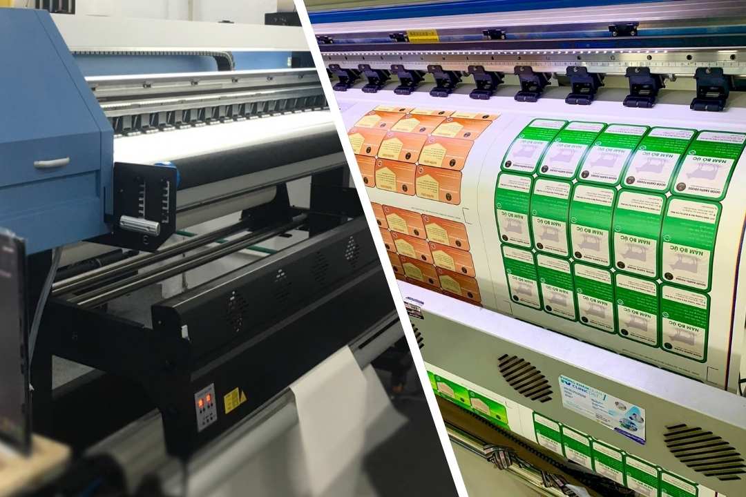 In Chuyển Nhiệt và In Kỹ Thuật Số: So Sánh Chi Tiết