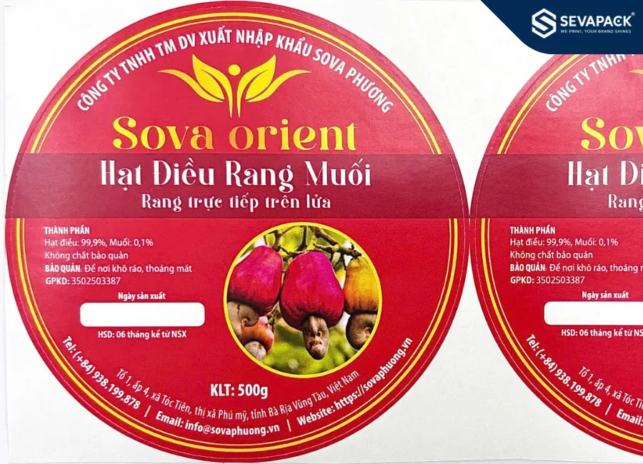 In Tem Nhãn Thực Phẩm - 9