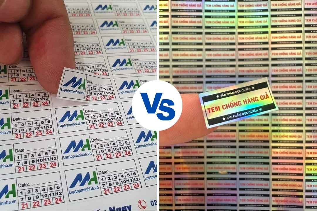 Tem Bảo Hành Và Tem Chống Giả: Giống Hay Khác Nhau