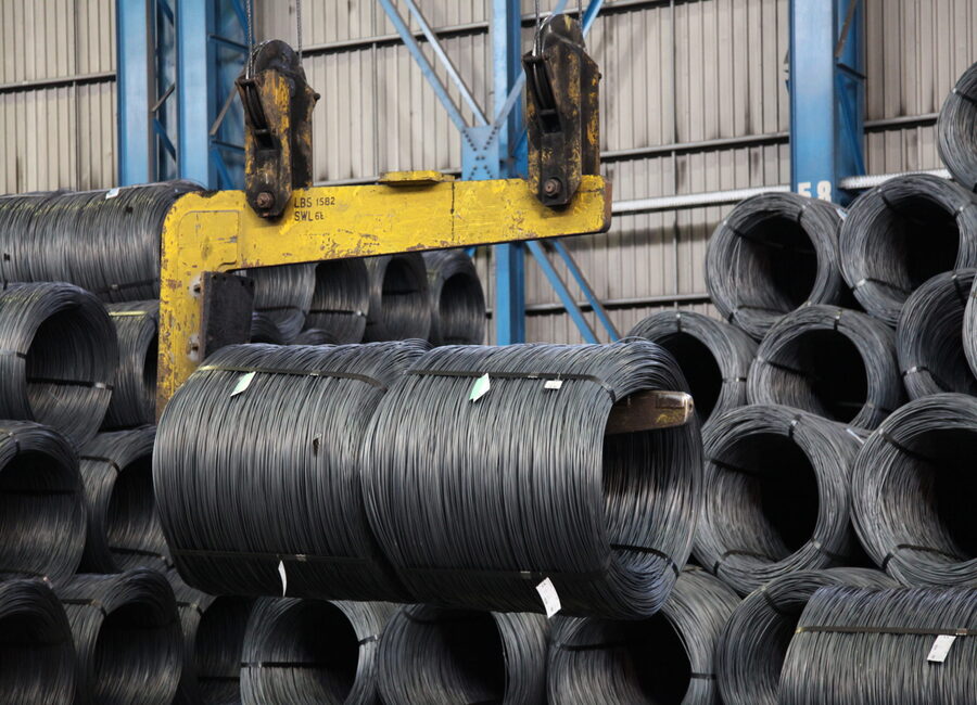Heat-resistant labels for steel coils
